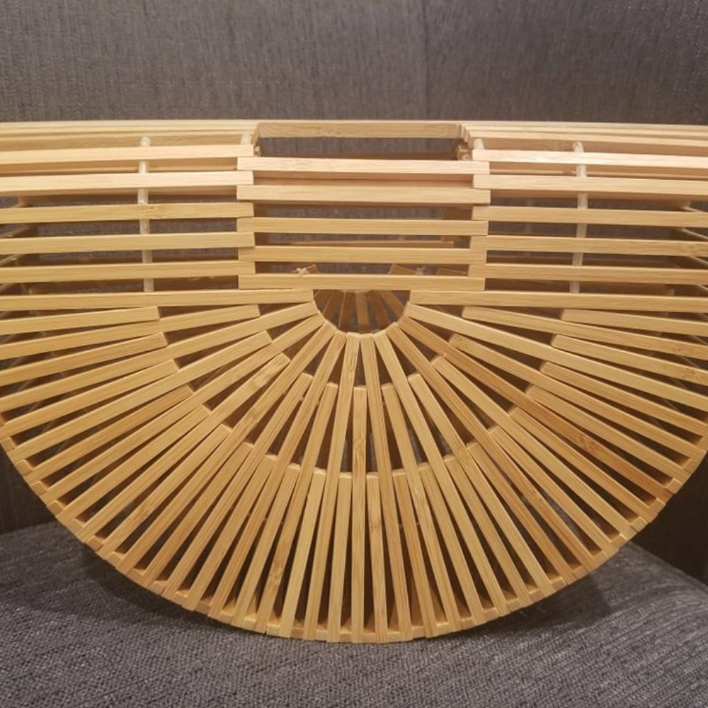 Gaias Ark Small Top Handle Bag Bamboo